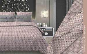 КПБ Бязь "Бояртекс" диз. № 164 Виши, 1/1 Вид, бежевый (N)