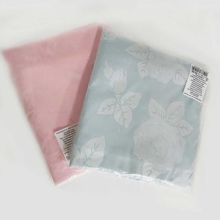 Наперник тик ПЭ100% на молнии 60х60